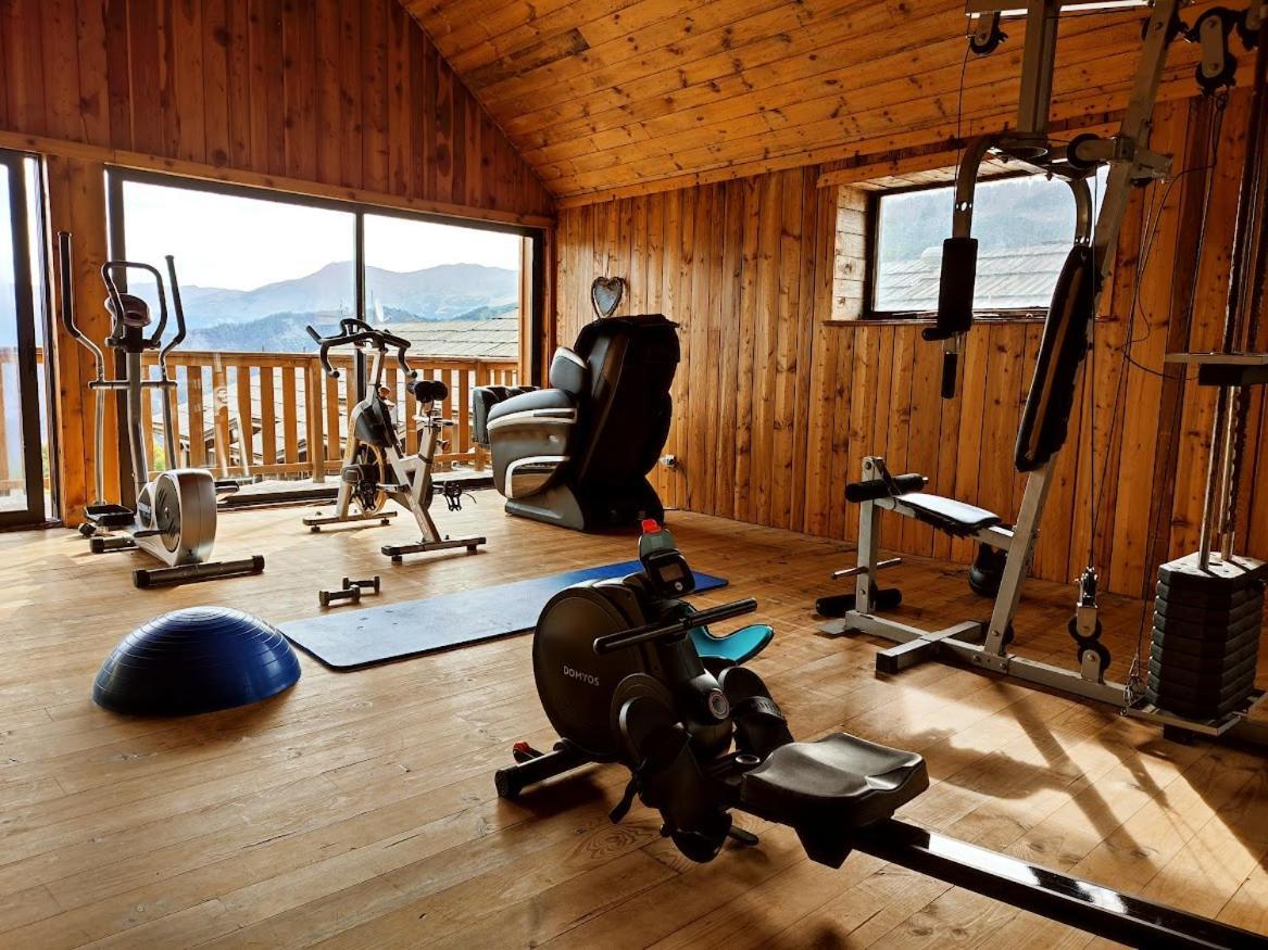 Chalet Hotel Les Blancs Pra Loup Luaran gambar