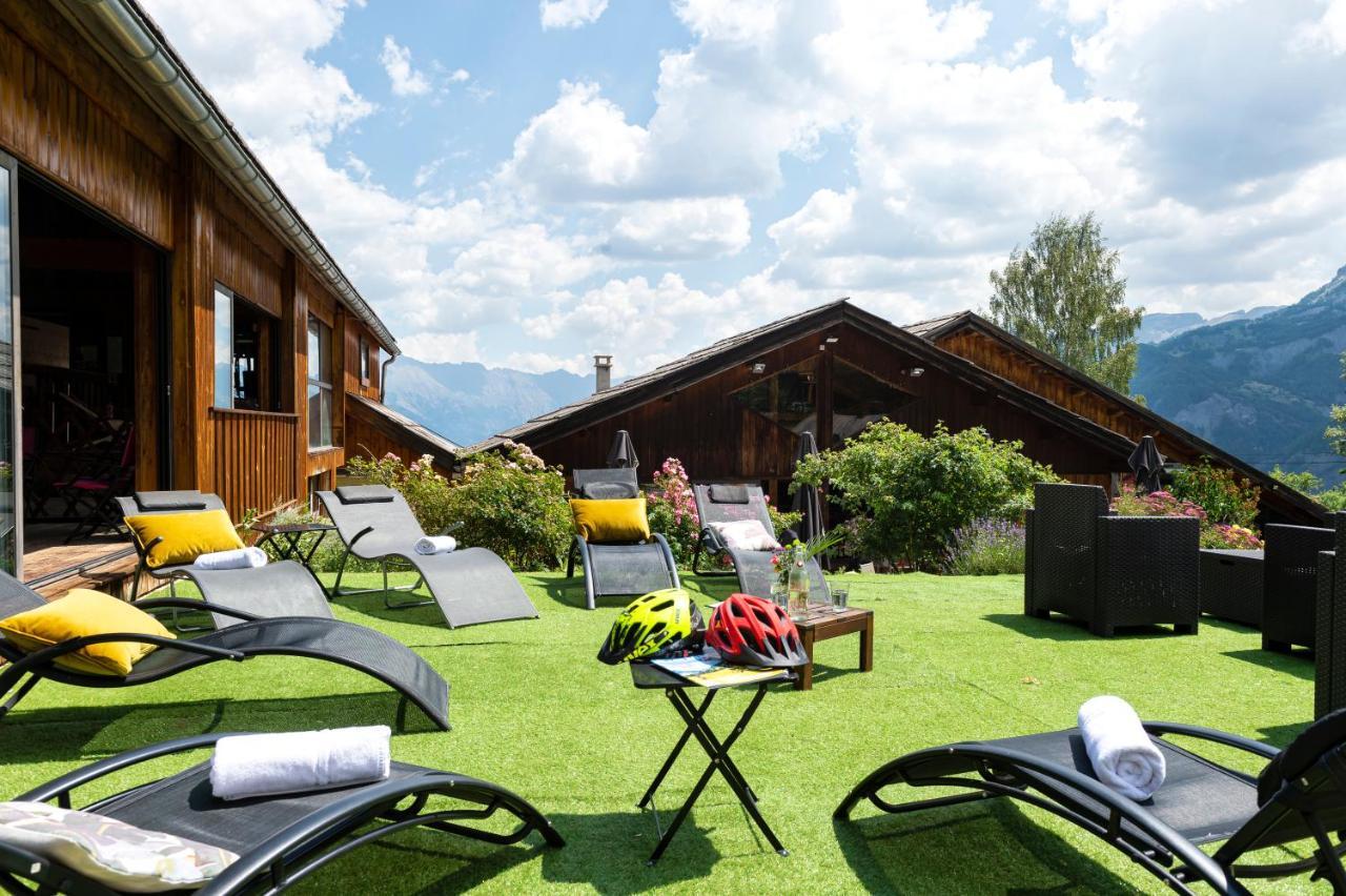 Chalet Hotel Les Blancs Pra Loup Luaran gambar