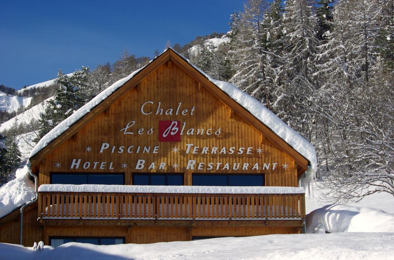 Chalet Hotel Les Blancs Pra Loup Luaran gambar